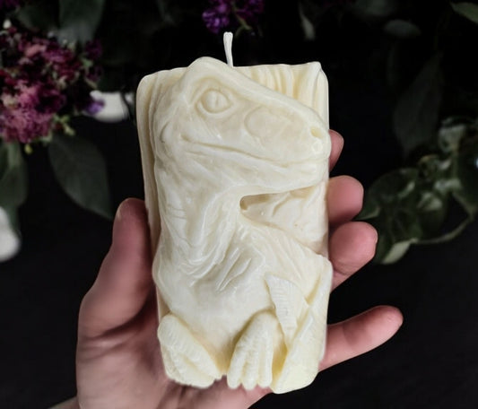 Velociraptor Dinosaur Candle