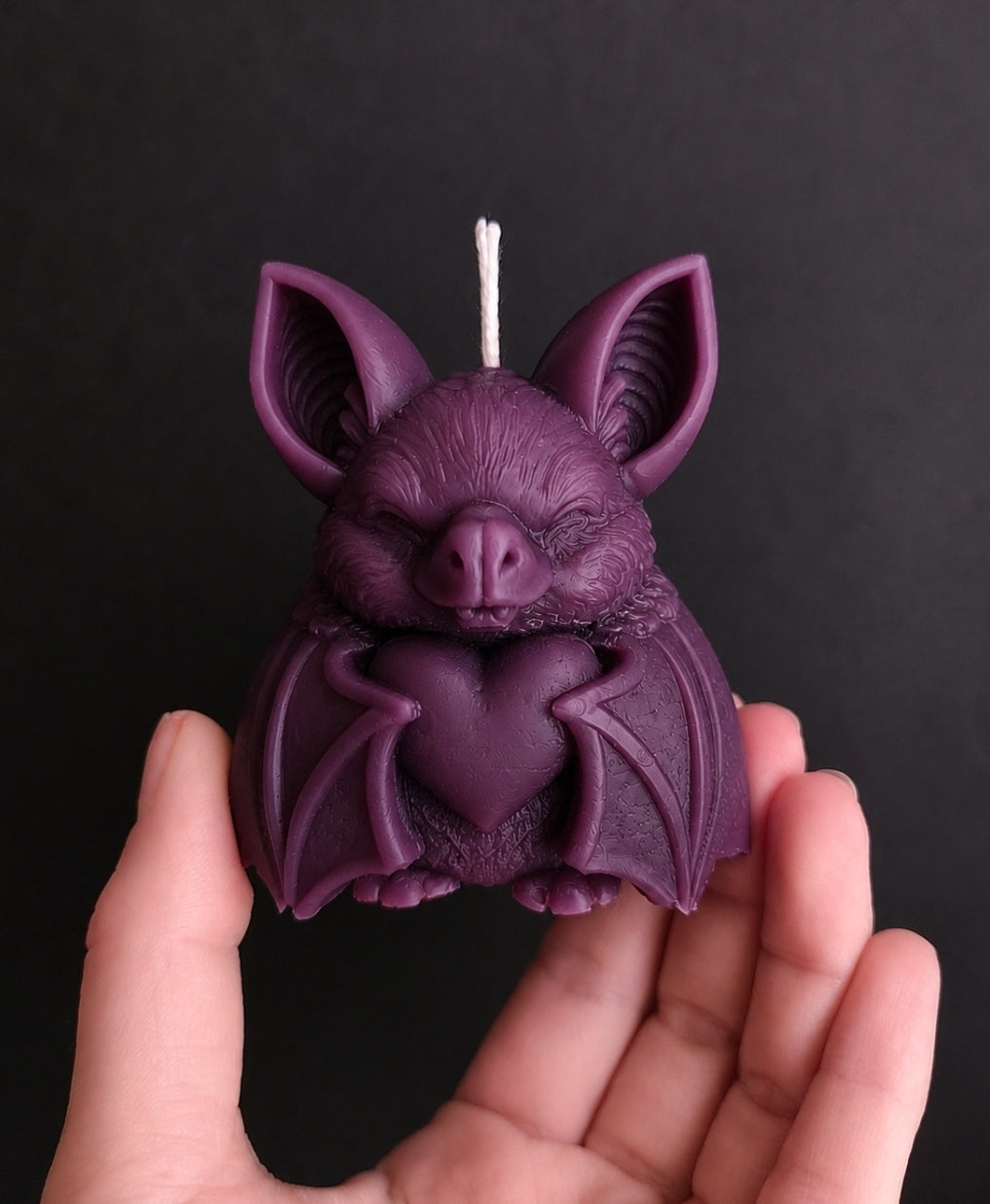 Twilight Bat Candle
