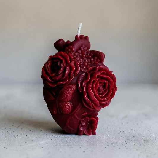 Mourning Bloom Candle