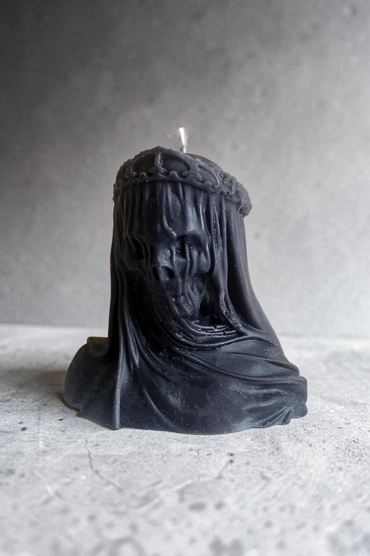 Crown of Shadows Midnight Death Skull Candle (Small)