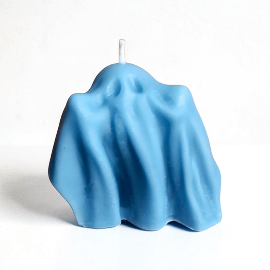 Blue Sir Spooks-a-Lot Ghost Candle