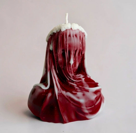 Veiled Maiden: Velvet Sorrow Candle (Small)
