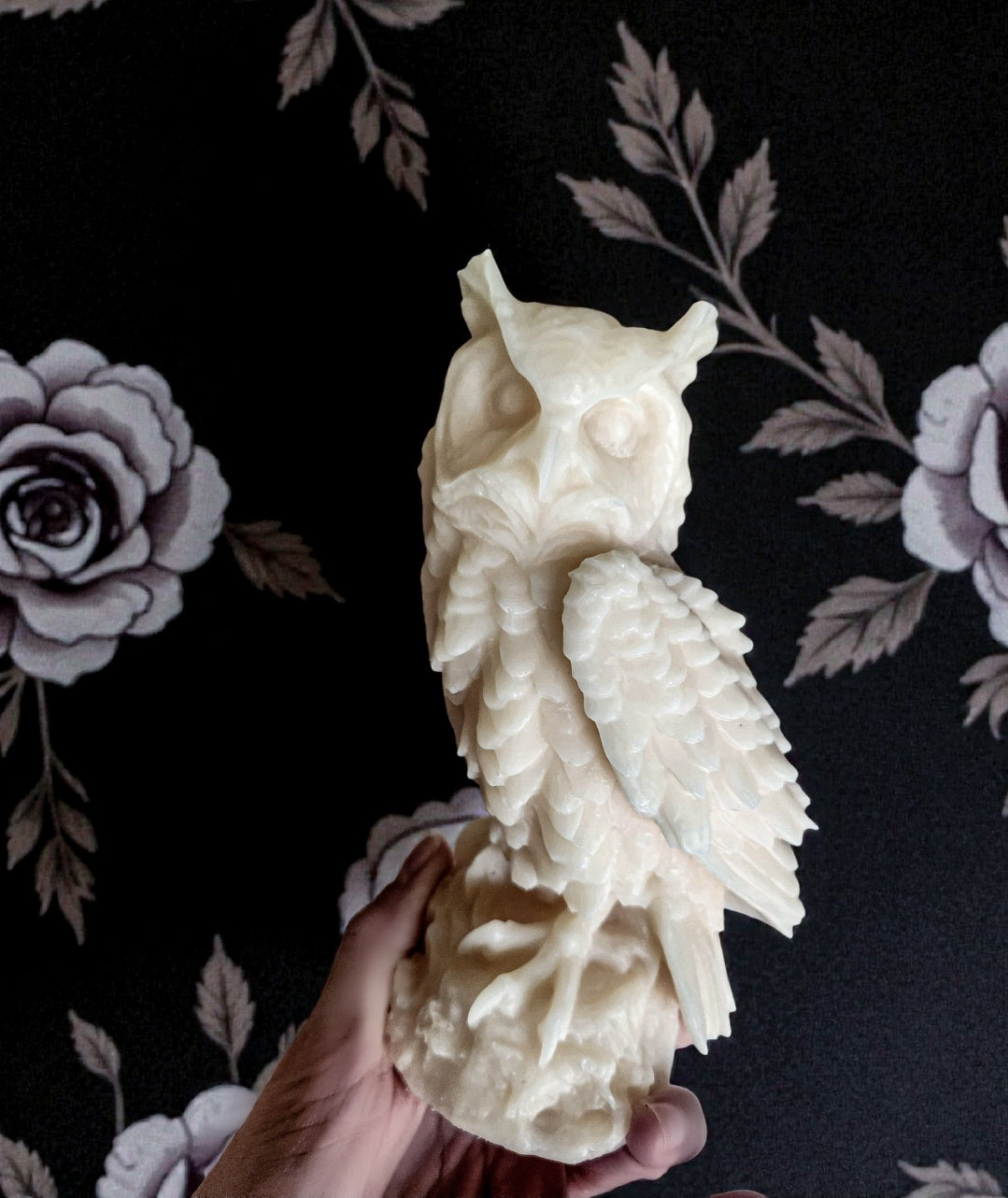 Keeper of Shadows Owl Candle (Huge)