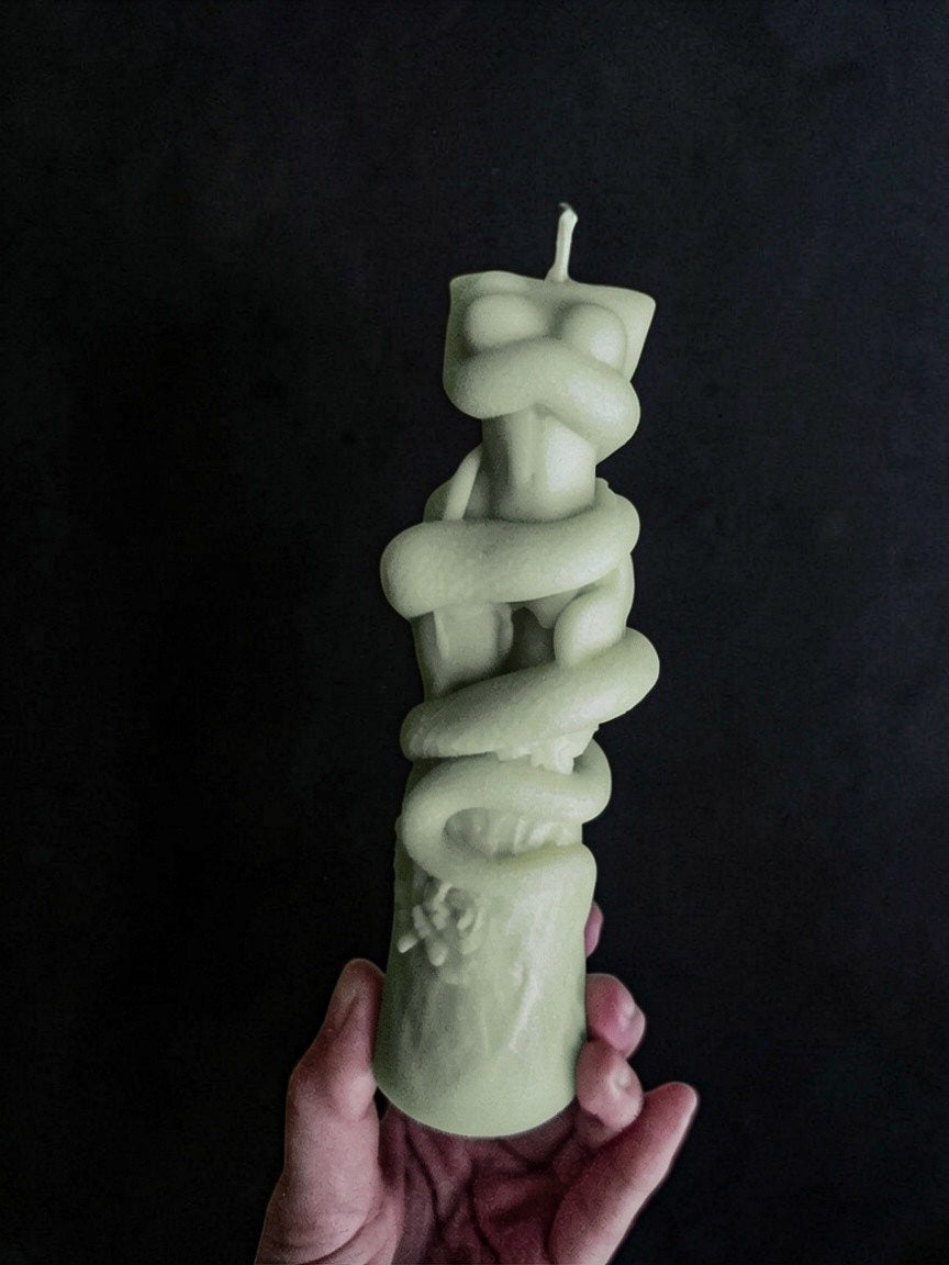 Medusa's Garden of Power Candle (Large)