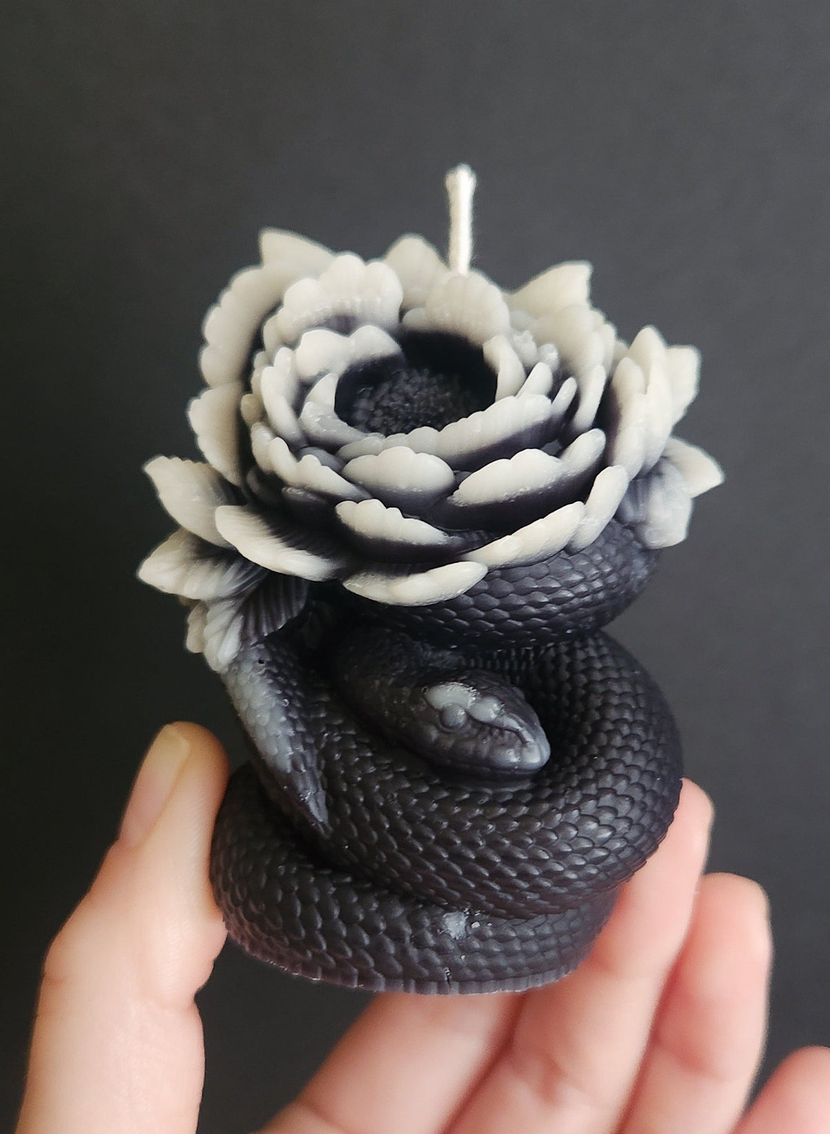 Camellia Venom Snake Candle