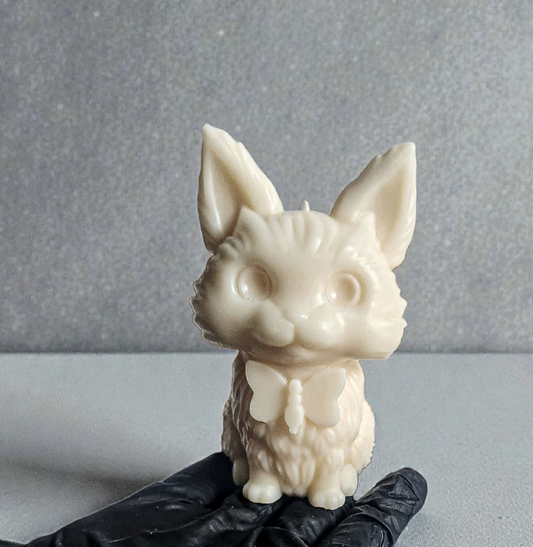 Butterfly Kitty Candle