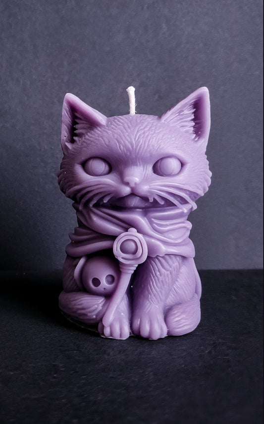 Mystic Purr Kitty Candle
